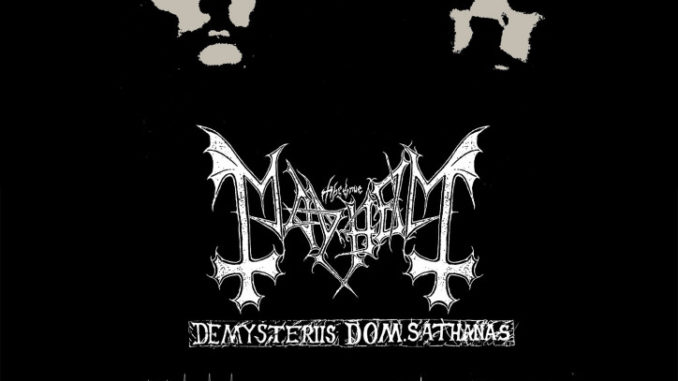 MAYHEM: Norwegian Black Metal Icons To Kick Off North American Tour Next Week; De Mysteriis Dom Sathanas Alive Out Now And Streaming