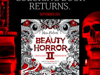 LIFE OF AGONY'S ALAN ROBERT ANNOUNCES SEQUEL TO HIS BEST-SELLING HORROR COLORING BOOK