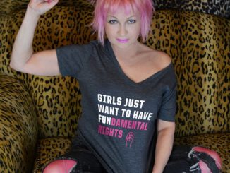 Cyndi Lauper Partners With Omaze To Release Official "Girls Just Want To Have Fundamental Rights" Benefit T-Shirt In Honor Of Women's History Month