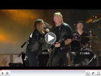 Metallica and Iggy Pop Perform Stooges' "T.V. Eye" Live in Mexico City