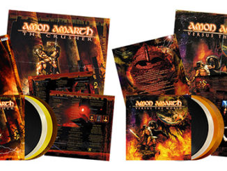 Amon Amarth: 'The Crusher' and 'Versus The World' LP Re-Issues Now Available via Metal Blade Records