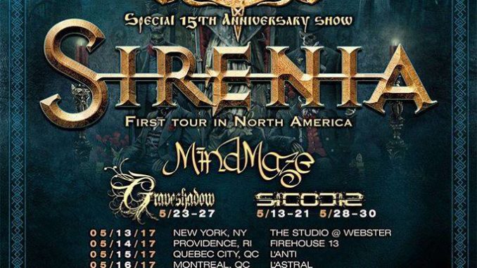 Arkona and Sirenia To Kick Off North American Tour Tomorrow!