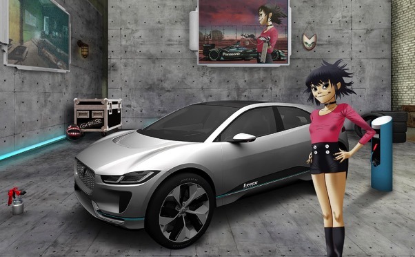 GORILLAZ LAUNCH 360-ENVIRONMENT GARAGE IN MIXED REALITY APP