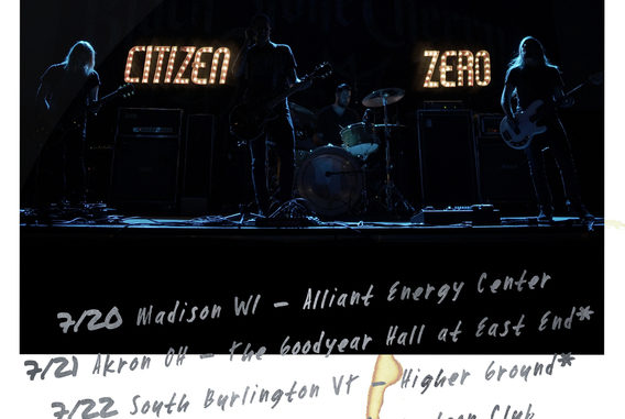 Citizen Zero Announces Headline Tour Dates