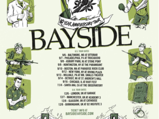 Bayside Announce The Walking Wounded Tour