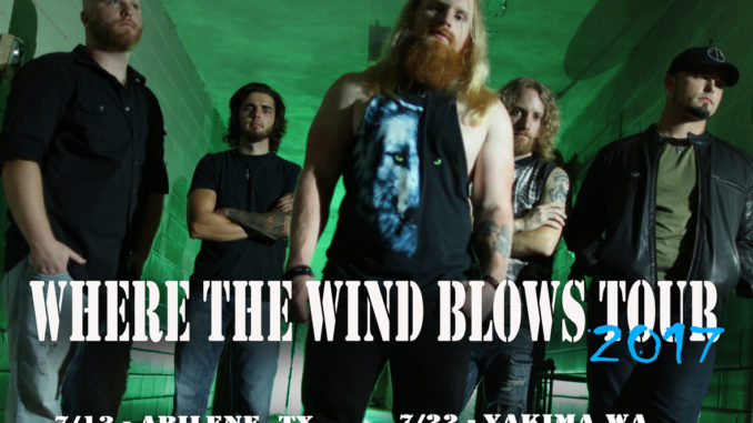 Blacktop Mojo Announces First Leg Of The "Where The Wind Blows 2017" U.S. Tour