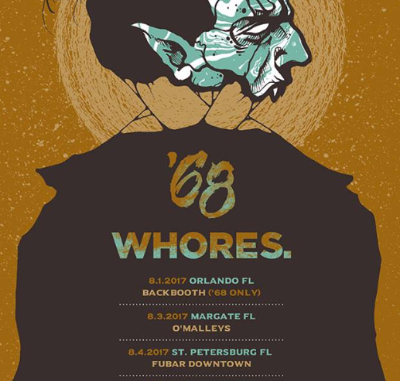 '68 Announces New Tour Dates w/ Whores. - New Album 'Two Parts Viper' Out Now!