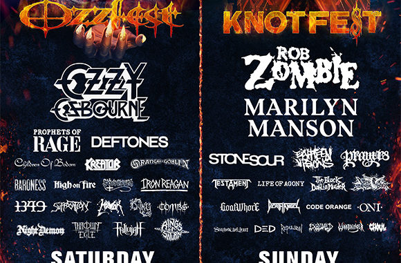 Nuclear Blast To Celebrate 30 Years At Ozzfest Meets Knotfest 2017!