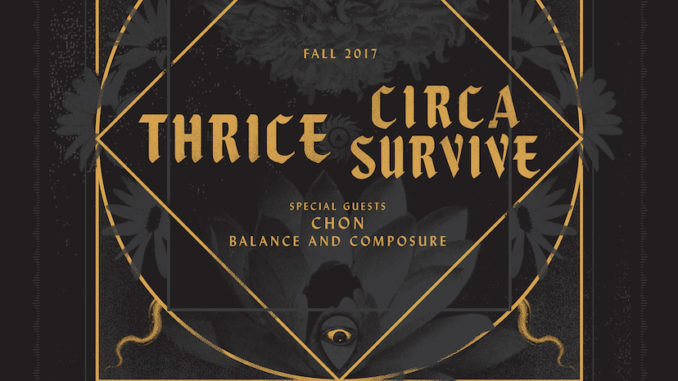 THRICE ANNOUNCE FALL CO-HEADLINE TOUR WITH CIRCA SURVIVE