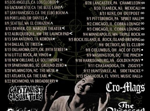 EYEHATEGOD Announces Left To Starve Summer Tour With Negative Approach, Cro-Mags, And More On Select Dates; Take As Needed For Pain Full-Length Appears On Rolling Stone's 100 Greatest Metal Albums Of All Time List