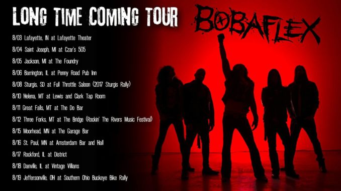 BOBAFLEX ANNOUNCE THEIR "LONG TIME COMING TOUR"   NEW ALBUM "ELOQUENT DEMONS" COMING AUGUST 25th