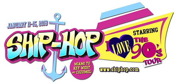 VANILLA ICE, SALT-N-PEPA WITH SPINDERELLA, ALL-4-ONE, NAUGHTY BY NATURE, BLACKSTREET, COOLIO, COLOR ME BADD AND MORE SET TO SAIL ON SHIP-HOP CRUISE