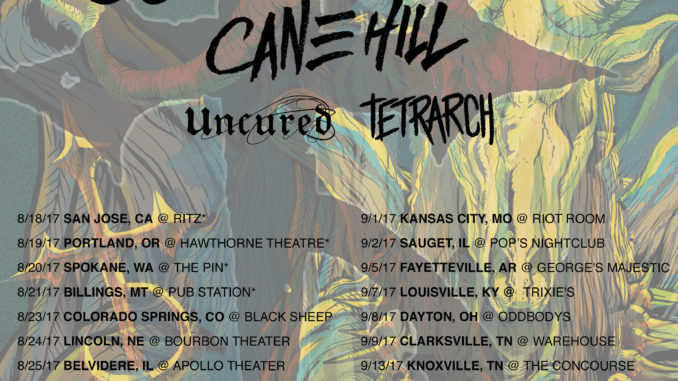 DEVILDRIVER Announces US Tour With 36 Crazyfists, Cane Hill, Uncured and Tetrarch
