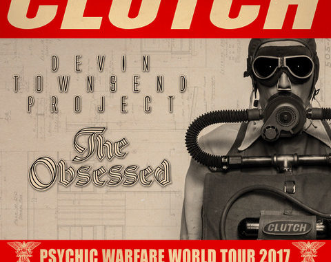 CLUTCH ANNOUNCE WINTER PSYCHIC WARFARE TOUR DATES WITH DEVIN TOWNSEND PROJECT & THE OBSESSED