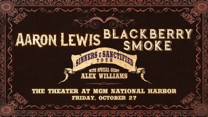 Aaron Lewis At The MGM National Harbor 10-27-2017
