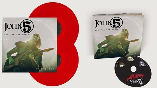 JOHN 5 AND THE CREATURES to Release "It's Alive!" Live Album in January
