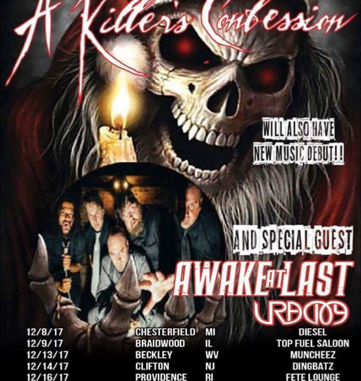A KILLER'S CONFESSION SET TO EMBARK ON A VERY KILLER CHRISTMAS TOUR
