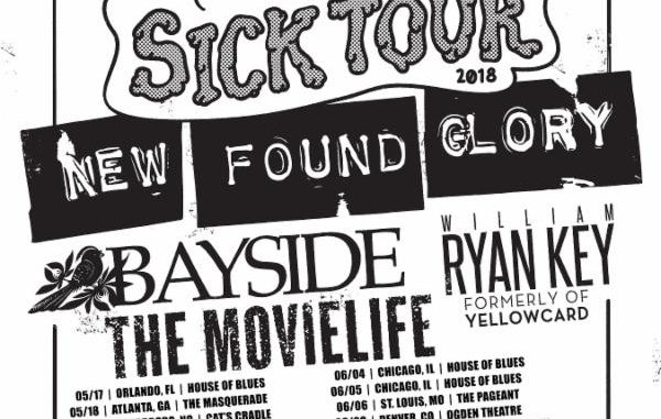 Bayside Announce Upcoming Tour with New Found Glory, The Movielife, and William Ryan Key