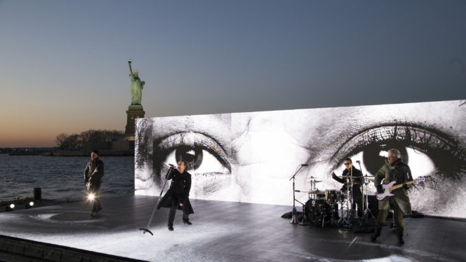 U2 Perform at the 60th Annual GRAMMY Awards