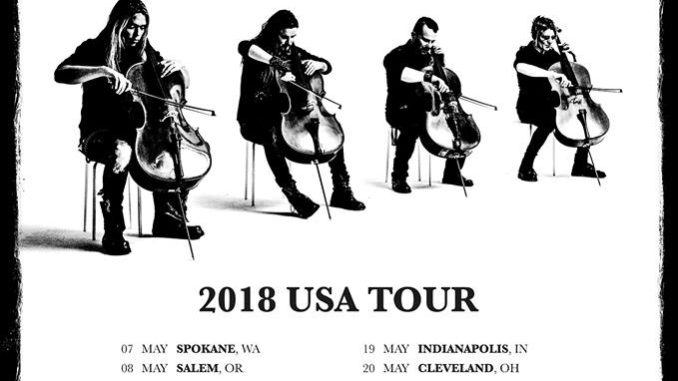 APOCALYPTICA Back In The US