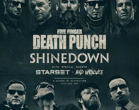 5FDP ANNOUNCE SELECT NORTH AMERICAN TOUR DATES CO-HEADLINING WITH SHINEDOWN
