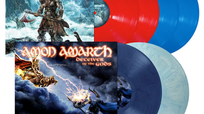 Amon Amarth: 'Deceiver of the Gods' and 'Jomsviking' LP re-issues now available via Metal Blade Records