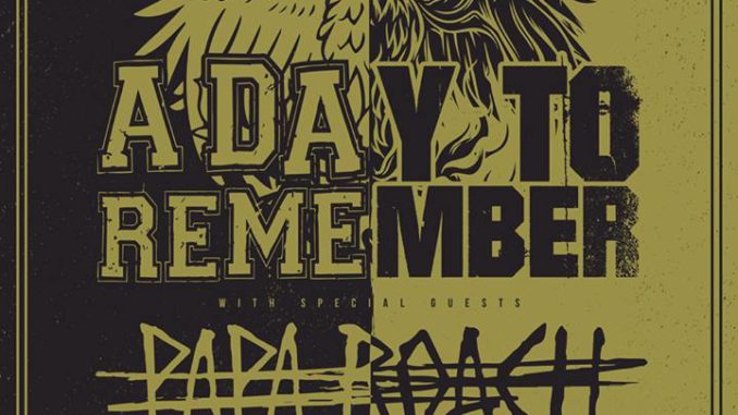A Day To Remember At UMBC Event Center 3-13-2018