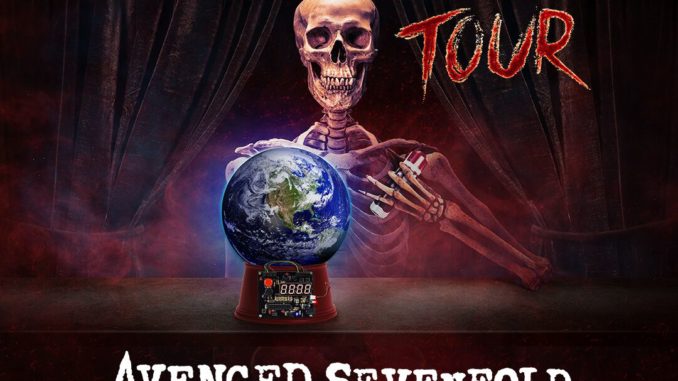 GRAMMY NOMINEES AVENGED SEVENFOLD ANNOUNCE "END OF THE WORLD TOUR" with PROPHETS OF RAGE