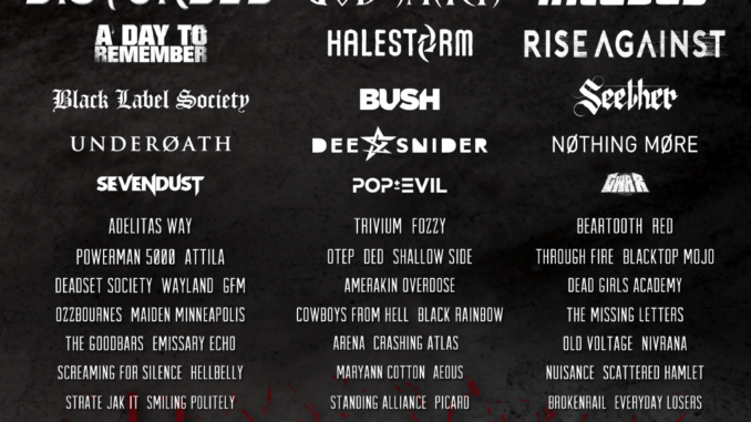 Rock Fest Single-Day Lineup Announced