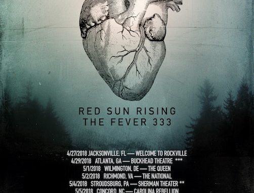 The Used Announce Spring Tour With Support From Red Sun Rising and The Fever 333