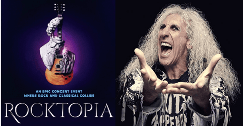 Twisted Sister Frontman Dee Snider Joins Rocktopia On Broadway April 9 - 15
