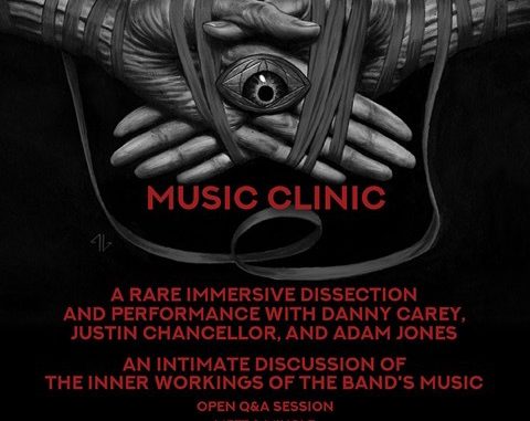 Tool Music Clinic: A Rare, Immersive Dissection & Performance with Danny Carey, Justin Chancellor and Adam Jones