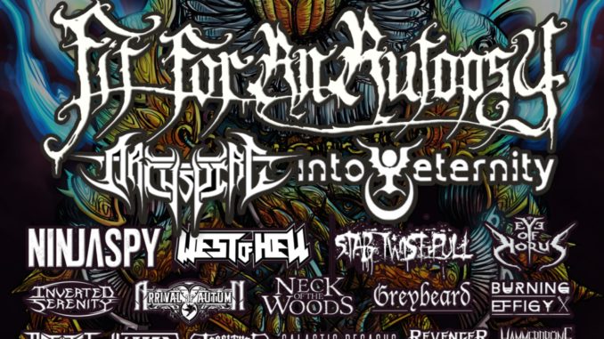 Loud As Hell Reveal 2018 Line Up w/ Fit For An Autopsy, Archspire, Into Eternity, Ninjaspy and more!