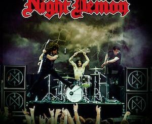 NIGHT DEMON Unleashes 'LIVE DARKNESS' On The World On August 10, 2018