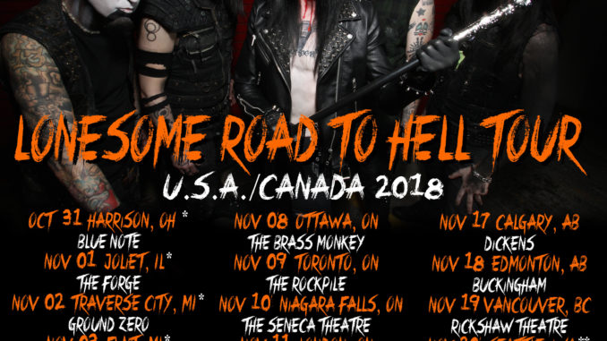 WEDNESDAY 13 announces North American tour dates