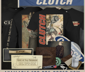 NEW ALBUM PRE-ORDER AND MERCH BUNDLES AVAILABLE NOW! CLUTCH TO RELEASE THIRD SINGLE TRACK FROM THE NEW ALBUM "BOOK OF BAD DECISIONS" TODAY