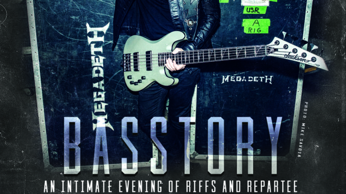 MEGADETH BASSIST DAVID ELLEFSON ANNOUNCES FIRST DATES FOR HIS BASSTORY TOUR.