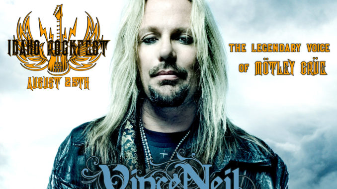 Vince Neil of Mötley Crüe Headlines Inaugural Idaho Rockfest August 24-25