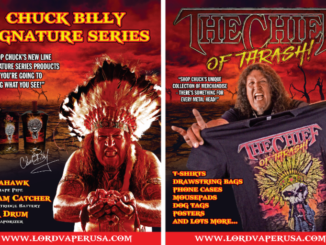 TESTAMENT Vocalist Chuck Billy Expands "The Chief" Signature Vaporizer Line with New Products