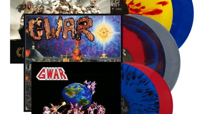 GWAR: "Carnival of Chaos", "Ragnarök" and "This Toilet Earth" LP Re-Issues Now Available via Metal Blade Records