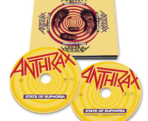 ANTHRAX To Celebrate The 30th Anniversary of STATE OF EUPHORIA With Deluxe Anniversary Edition To Be Released On October 5