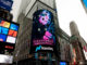 Alice Cooper Featured On NASDAQ Video Screen in Times Square