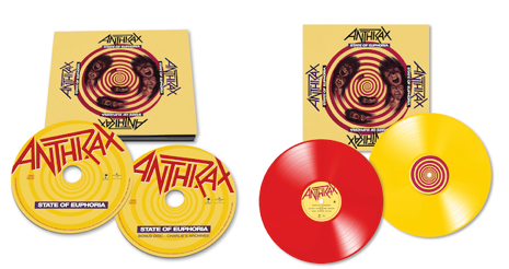 ANTHRAX - State Of Euphoria Deluxe Edition
