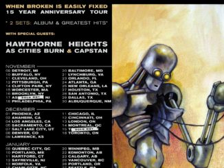 Silverstein Announce Second Leg of "When Broken Is Easily Fixed" Anniversary Tour Dates for Winter 2019