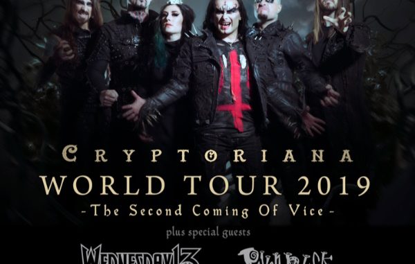 CRADLE OF FILTH Announce Second Leg of North American "Cryptoriana" Tour