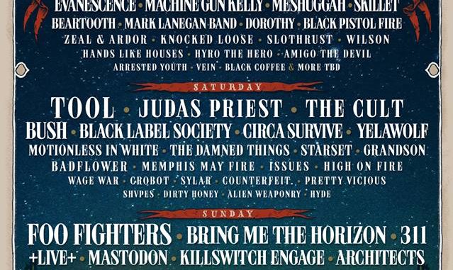 Epicenter: Foo Fighters, Tool, Korn, Rob Zombie, Judas Priest & Bring Me The Horizon Top Massive Music Lineup At Rockingham Festival Grounds In North Carolina May 10, 11 & 12, 2019