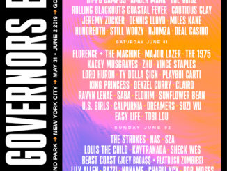 Governors Ball Music Festival 2019 lineup announcement
