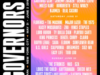 Governors Ball single day tickets on sale announcement