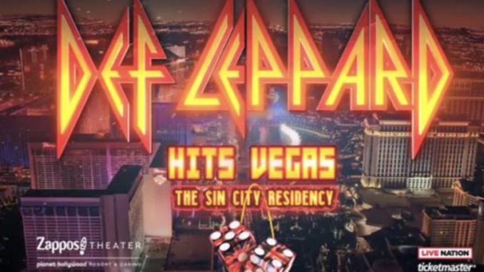 Def Leppard Announce Exclusive Headlining Residency In Las Vegas