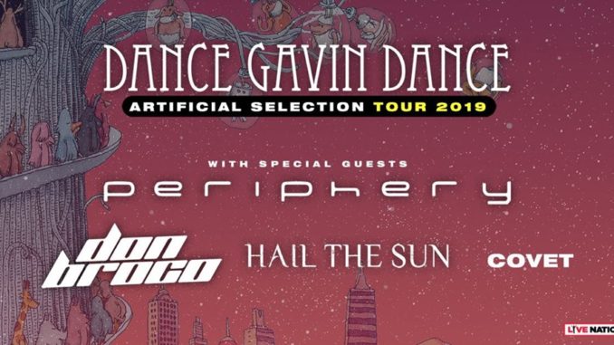 Dance Gavin Dance At Fillmore in Silver Spring, MD 4-11-2019